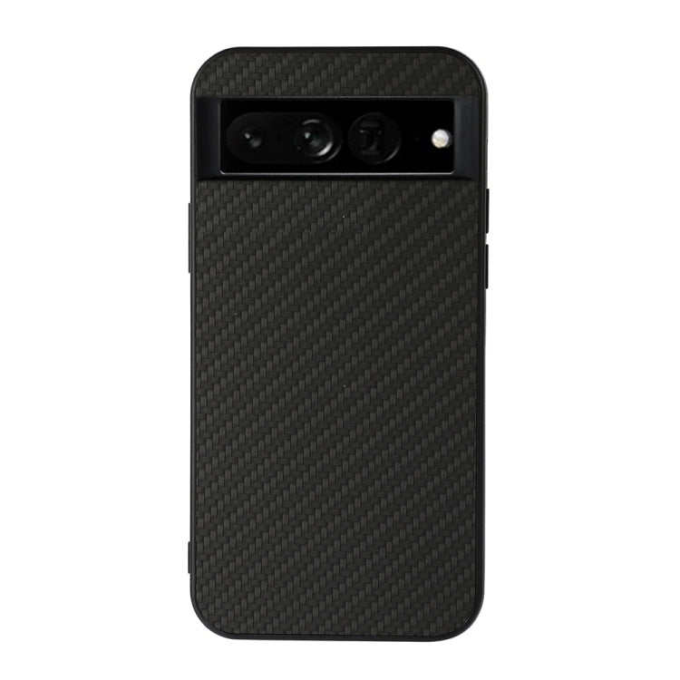 Custodia per telefono in PU con trama in fibra di carbonio con foro preciso, For OnePlus 10 Pro, For Google Pixel 7, For Google Pixel 7 Pro, For Samsung Galaxy A73 5G