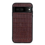 Cassa del telefono in vera pelle con trama in coccodrillo con foro accurato, For OnePlus 10 Pro Accurate Hole, For Google Pixel 7, For Google Pixel 7 Pro, For Samsung Galaxy A73 5G