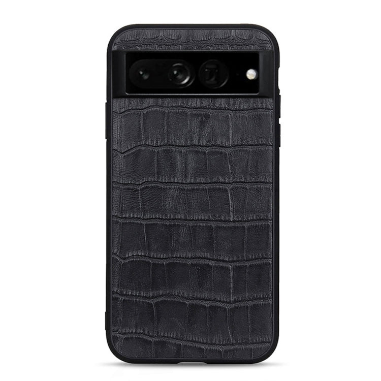 Cassa del telefono in vera pelle con trama in coccodrillo con foro accurato, For OnePlus 10 Pro Accurate Hole, For Google Pixel 7, For Google Pixel 7 Pro, For Samsung Galaxy A73 5G