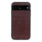 Cassa del telefono in vera pelle con trama in coccodrillo con foro accurato, For OnePlus 10 Pro Accurate Hole, For Google Pixel 7, For Google Pixel 7 Pro, For Samsung Galaxy A73 5G