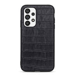 Cassa del telefono in vera pelle con trama in coccodrillo con foro accurato, For OnePlus 10 Pro Accurate Hole, For Google Pixel 7, For Google Pixel 7 Pro, For Samsung Galaxy A73 5G