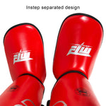 MTB SJ-004A Freestyle Grappling Thai Boxe Allenamento Protezioni per le gambe Protezioni per caviglie Equipaggiamento protettivo sportivo, S, M, L
