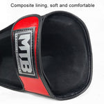 MTB SJ-004A Freestyle Grappling Thai Boxe Allenamento Protezioni per le gambe Protezioni per caviglie Equipaggiamento protettivo sportivo, S, M, L