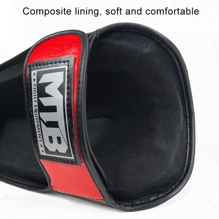 MTB SJ-004A Freestyle Grappling Thai Boxe Allenamento Protezioni per le gambe Protezioni per caviglie Equipaggiamento protettivo sportivo, S, M, L