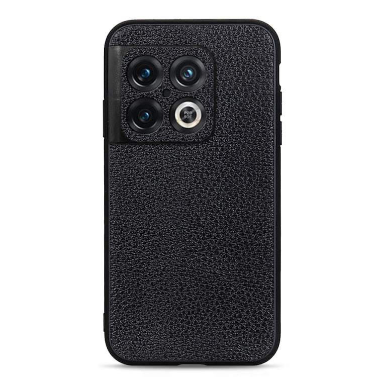 Cassa del telefono in vera pelle con texture Litchi con foro accurato, For OnePlus 10 Pro, For Google Pixel 7, For Google Pixel 7 Pro, For Samsung Galaxy A73 5G