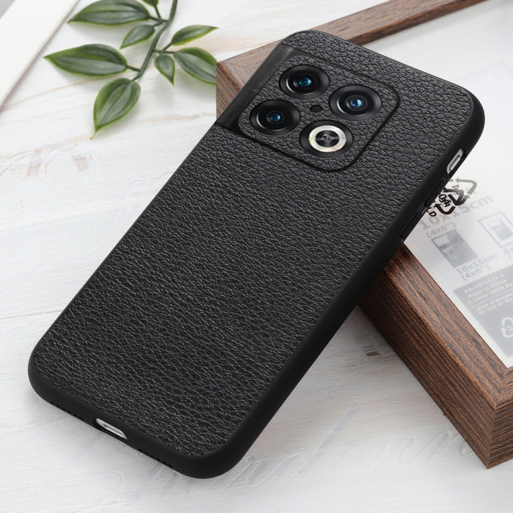 Cassa del telefono in vera pelle con texture Litchi con foro accurato, For OnePlus 10 Pro, For Google Pixel 7, For Google Pixel 7 Pro, For Samsung Galaxy A73 5G