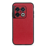 Cassa del telefono in vera pelle con texture Litchi con foro accurato, For OnePlus 10 Pro, For Google Pixel 7, For Google Pixel 7 Pro, For Samsung Galaxy A73 5G