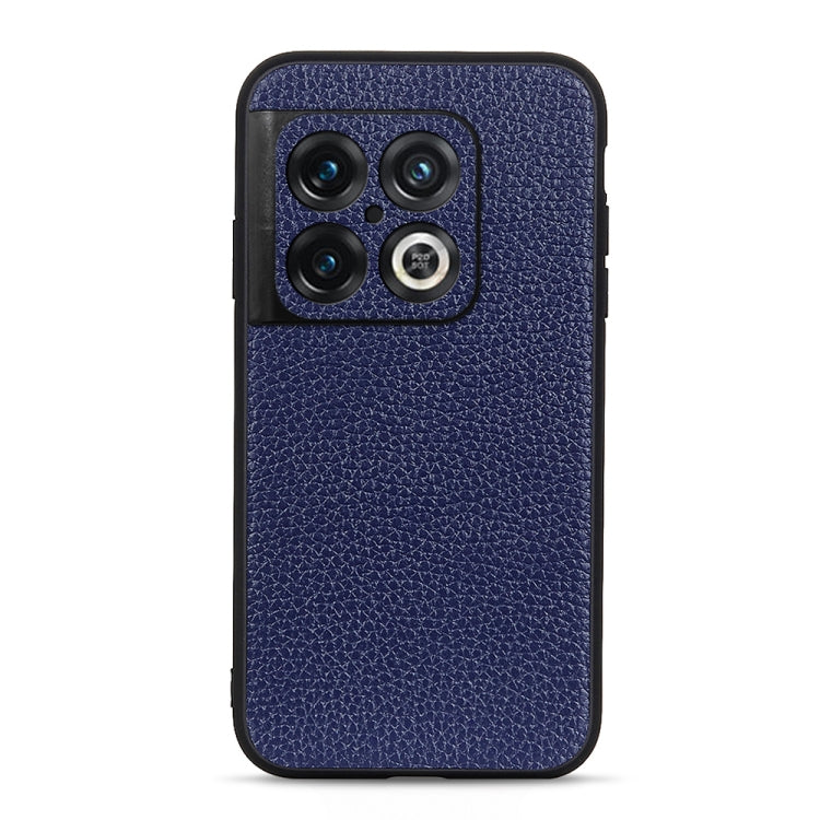 Cassa del telefono in vera pelle con texture Litchi con foro accurato, For OnePlus 10 Pro, For Google Pixel 7, For Google Pixel 7 Pro, For Samsung Galaxy A73 5G