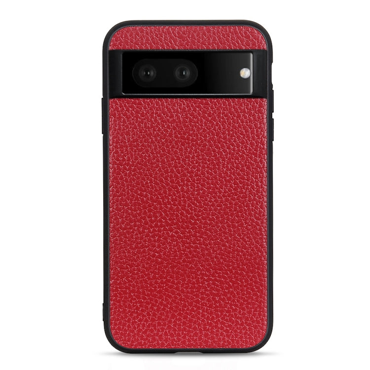 Cassa del telefono in vera pelle con texture Litchi con foro accurato, For OnePlus 10 Pro, For Google Pixel 7, For Google Pixel 7 Pro, For Samsung Galaxy A73 5G