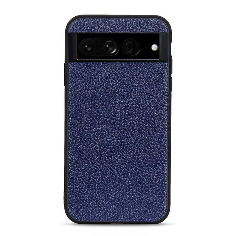 Cassa del telefono in vera pelle con texture Litchi con foro accurato, For OnePlus 10 Pro, For Google Pixel 7, For Google Pixel 7 Pro, For Samsung Galaxy A73 5G