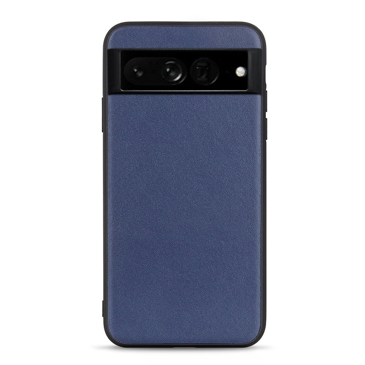 Cassa del telefono in vera pelle con trama in pelle di agnello con foro accurato, For OnePlus 10 Pro, For Google Pixel 7, For Google Pixel 7 Pro, For Samsung Galaxy A73 5G