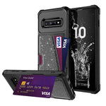 Custodia per cellulare con borsa magnetica glitterata, For Samsung Galaxy S10, For Samsung Galaxy S10+, For Samsung Galaxy S10e, For Samsung Galaxy S9, For Samsung Galaxy S9+, For Samsung Galaxy Note9