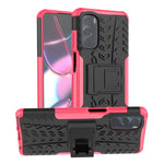 Gomma Texture TPU + Custodia per telefono PC con supporto, For Motorola Moto G Stylus 2022 4G, For Samsung Galaxy A03S 2022 165.8mm US