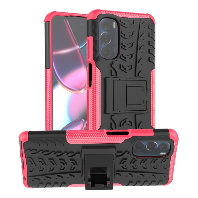 Gomma Texture TPU + Custodia per telefono PC con supporto, For Motorola Moto G Stylus 2022 4G, For Samsung Galaxy A03S 2022 165.8mm US