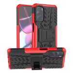 Gomma Texture TPU + Custodia per telefono PC con supporto, For Motorola Moto G Stylus 2022 4G, For Samsung Galaxy A03S 2022 165.8mm US