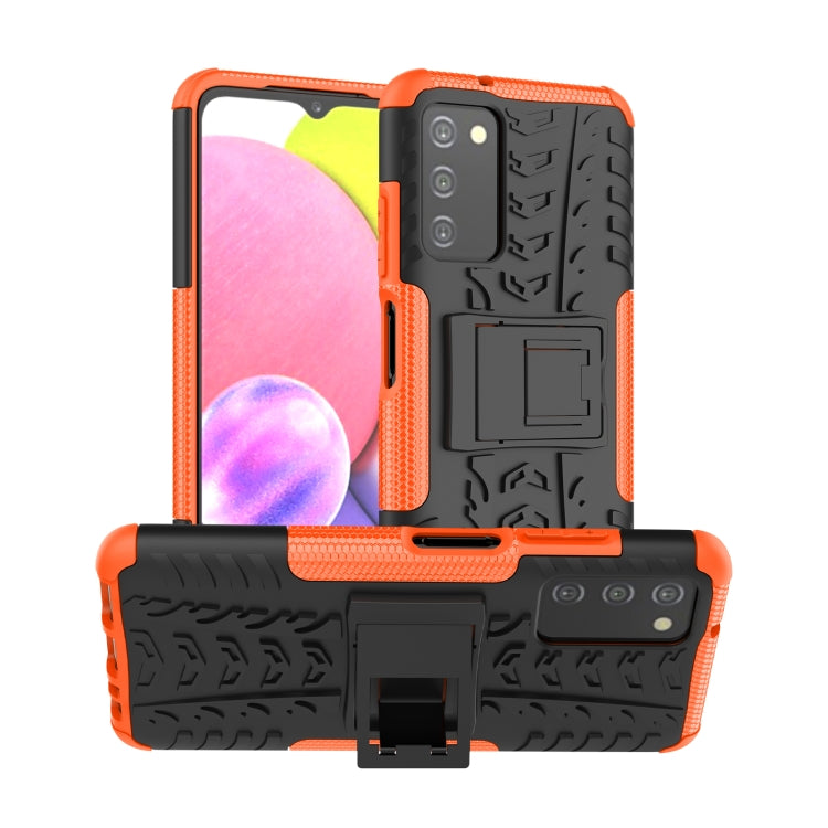 Gomma Texture TPU + Custodia per telefono PC con supporto, For Motorola Moto G Stylus 2022 4G, For Samsung Galaxy A03S 2022 165.8mm US