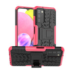Gomma Texture TPU + Custodia per telefono PC con supporto, For Motorola Moto G Stylus 2022 4G, For Samsung Galaxy A03S 2022 165.8mm US