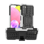 Gomma Texture TPU + Custodia per telefono PC con supporto, For Motorola Moto G Stylus 2022 4G, For Samsung Galaxy A03S 2022 165.8mm US
