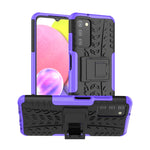 Gomma Texture TPU + Custodia per telefono PC con supporto, For Motorola Moto G Stylus 2022 4G, For Samsung Galaxy A03S 2022 165.8mm US