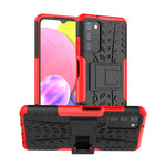 Gomma Texture TPU + Custodia per telefono PC con supporto, For Motorola Moto G Stylus 2022 4G, For Samsung Galaxy A03S 2022 165.8mm US