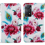 Custodia per telefono in pelle flip orizzontale con motivo dipinto, For Xiaomi Redmi Note 11 Pro 4G / 5G, For Xiaomi Redmi Note 11 Global, For Xiaomi Poco M4 Pro, For Xiaomi Poco M4 Pro 5G