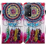 Custodia per telefono in pelle flip orizzontale con motivo dipinto, For Xiaomi Redmi Note 11 Pro 4G / 5G, For Xiaomi Redmi Note 11 Global, For Xiaomi Poco M4 Pro, For Xiaomi Poco M4 Pro 5G