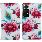 Custodia per telefono in pelle flip orizzontale con motivo dipinto, For Xiaomi Redmi Note 11 Pro 4G / 5G, For Xiaomi Redmi Note 11 Global, For Xiaomi Poco M4 Pro, For Xiaomi Poco M4 Pro 5G