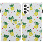 Custodia per telefono in pelle flip orizzontale con motivo dipinto, For Samsung Galaxy A13 4G, For Samsung Galaxy A23