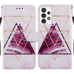 Custodia per telefono in pelle flip orizzontale con motivo dipinto, For Samsung Galaxy A13 4G, For Samsung Galaxy A23