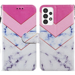 Custodia per telefono in pelle flip orizzontale con motivo dipinto, For Samsung Galaxy A13 4G, For Samsung Galaxy A23