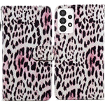 Custodia per telefono in pelle flip orizzontale con motivo dipinto, For Samsung Galaxy A13 4G, For Samsung Galaxy A23