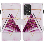 Custodia per telefono in pelle flip orizzontale con motivo dipinto, For Samsung Galaxy A13 4G, For Samsung Galaxy A23