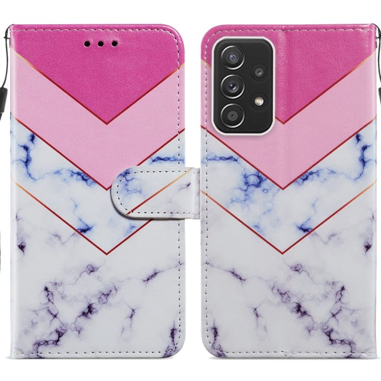 Custodia per telefono in pelle flip orizzontale con motivo dipinto, For Samsung Galaxy A13 4G, For Samsung Galaxy A23