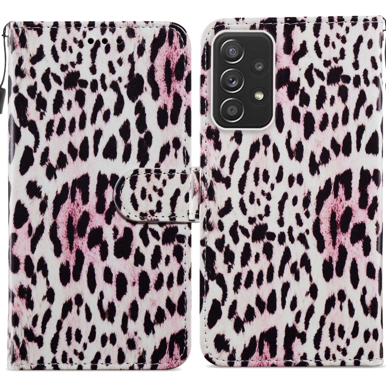 Custodia per telefono in pelle flip orizzontale con motivo dipinto, For Samsung Galaxy A13 4G, For Samsung Galaxy A23