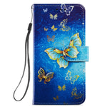 Custodia per telefono in pelle flip orizzontale con motivo dipinto, For Samsung Galaxy A33 5G, For Samsung Galaxy A53 5G
