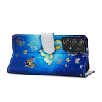 Custodia per telefono in pelle flip orizzontale con motivo dipinto, For Samsung Galaxy A33 5G, For Samsung Galaxy A53 5G