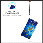 Custodia per telefono in pelle flip orizzontale con motivo dipinto, For Samsung Galaxy A33 5G, For Samsung Galaxy A53 5G