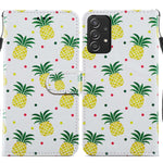 Custodia per telefono in pelle flip orizzontale con motivo dipinto, For Samsung Galaxy A33 5G, For Samsung Galaxy A53 5G