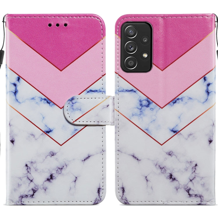 Custodia per telefono in pelle flip orizzontale con motivo dipinto, For Samsung Galaxy A33 5G, For Samsung Galaxy A53 5G