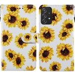Custodia per telefono in pelle flip orizzontale con motivo dipinto, For Samsung Galaxy A33 5G, For Samsung Galaxy A53 5G