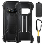 Custodia Ulefone Power Armor 15 con clip e moschettone