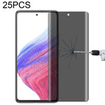 Pellicola in vetro temperato anti-spia a copertura totale da 25 pezzi, For Samsung Galaxy A53 5G(25 PCS), For Samsung Galaxy A33 5G(25 PCS)