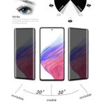 Pellicola in vetro temperato anti-spia a copertura totale da 25 pezzi, For Samsung Galaxy A53 5G(25 PCS), For Samsung Galaxy A33 5G(25 PCS)