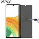 Pellicola in vetro temperato anti-spia a copertura totale da 25 pezzi, For Samsung Galaxy A53 5G(25 PCS), For Samsung Galaxy A33 5G(25 PCS)