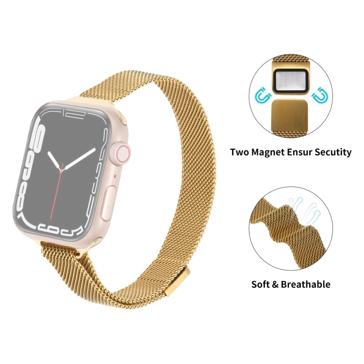 Cinturino milanese a vita piccola per Apple Watch Series, 7 45mm / 6&SE&5&4 44mm / 3&2&1 42mm