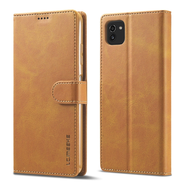 LC.IMEEKE Custodia per cellulare in pelle di vitello, For Samsung Galaxy A03 164mm, For Xiaomi 12 Pro/12S Pro, For Xiaomi 12/12X/12S