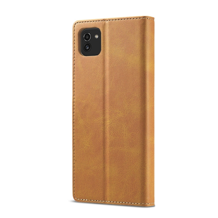 LC.IMEEKE Custodia per cellulare in pelle di vitello, For Samsung Galaxy A03 164mm, For Xiaomi 12 Pro/12S Pro, For Xiaomi 12/12X/12S
