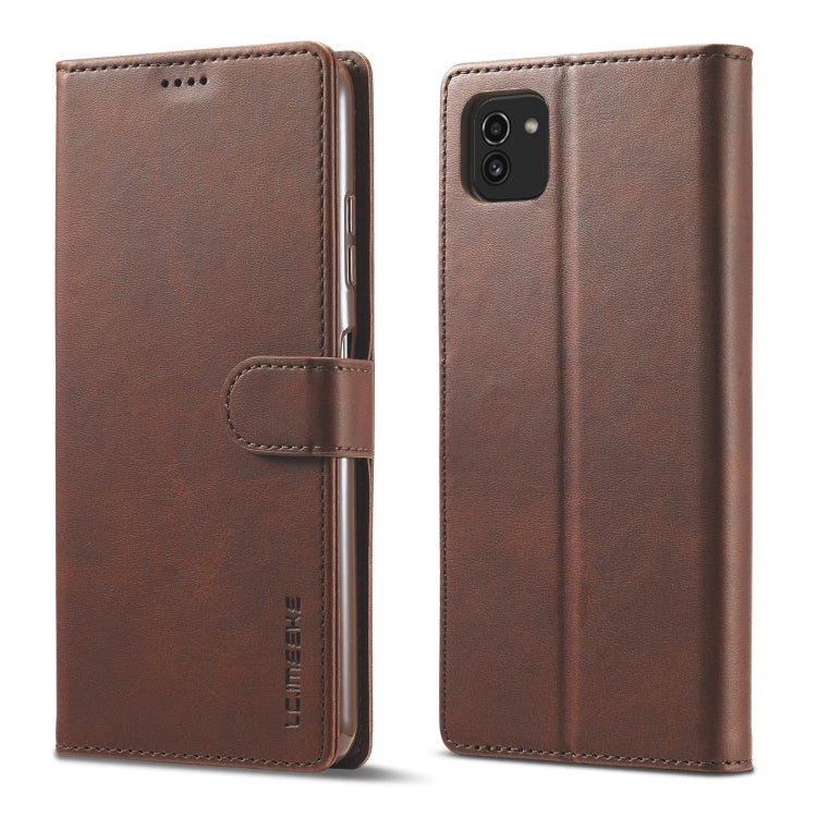 LC.IMEEKE Custodia per cellulare in pelle di vitello, For Samsung Galaxy A03 164mm, For Xiaomi 12 Pro/12S Pro, For Xiaomi 12/12X/12S