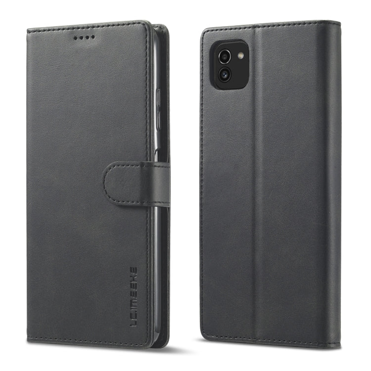 LC.IMEEKE Custodia per cellulare in pelle di vitello, For Samsung Galaxy A03 164mm, For Xiaomi 12 Pro/12S Pro, For Xiaomi 12/12X/12S