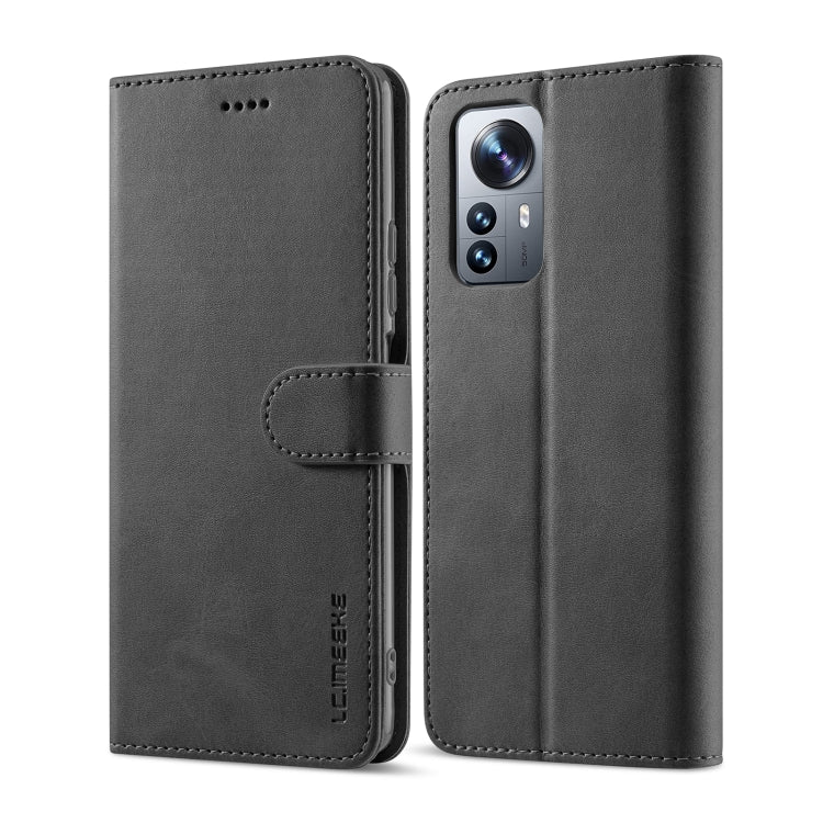 LC.IMEEKE Custodia per cellulare in pelle di vitello, For Samsung Galaxy A03 164mm, For Xiaomi 12 Pro/12S Pro, For Xiaomi 12/12X/12S